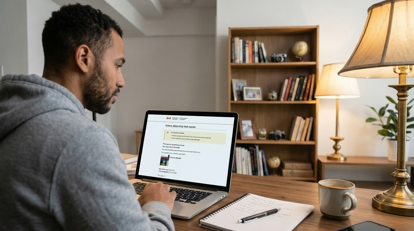 Canada · Before the online test